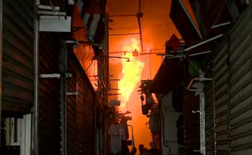 Centro Comercial de Passagem, em João Pessoa, deve ficar fechado para perícia após incêndio