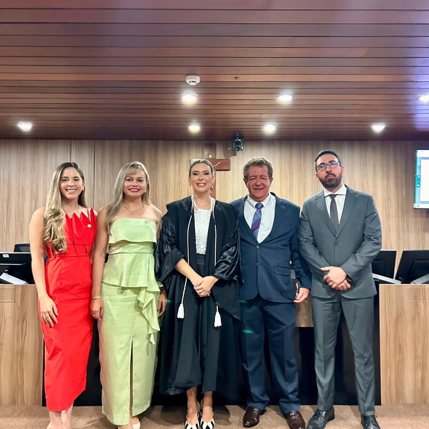 Procurador Jurídico de Monteiro, Dr Sérgio Bezerra participa da posse da monteirense Giovanna Mayer como Desembargadora do TRE PB