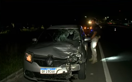 Homem morre após ser atropelado por carro em trecho da BR-230, em Santa Rita