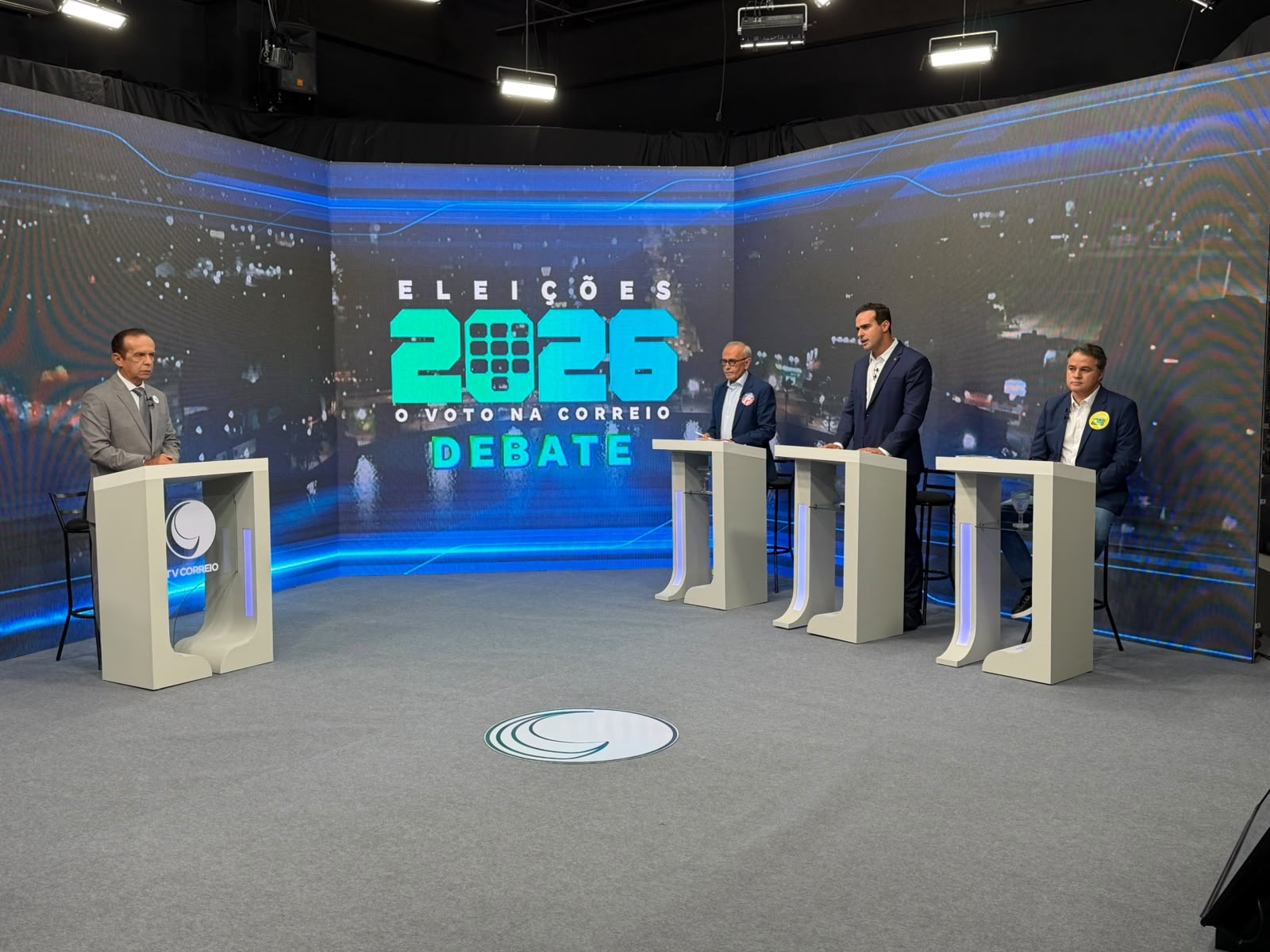 Debate da TV Correio tem 876 mil registros nas redes sociais, com Lucas liderando críticas e elogios
