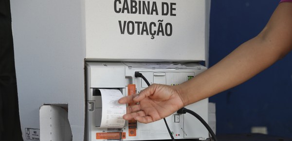 Eleições 2026: zerésima comprova que urna eletrônica começa votação sem votos
