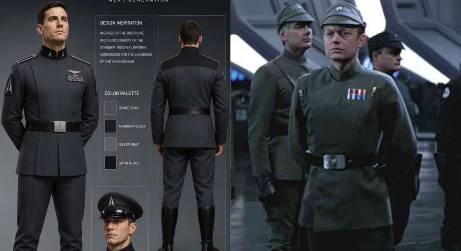 Trump mostra uniforme da Força Espacial dos EUA e é comparado a vilões de ‘Star Wars’