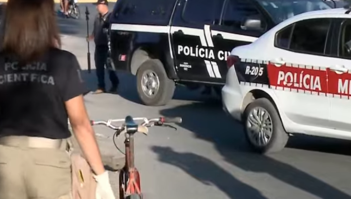 Ciclista morre após ser atropelado duas vezes por caminhão, em Campina Grande
