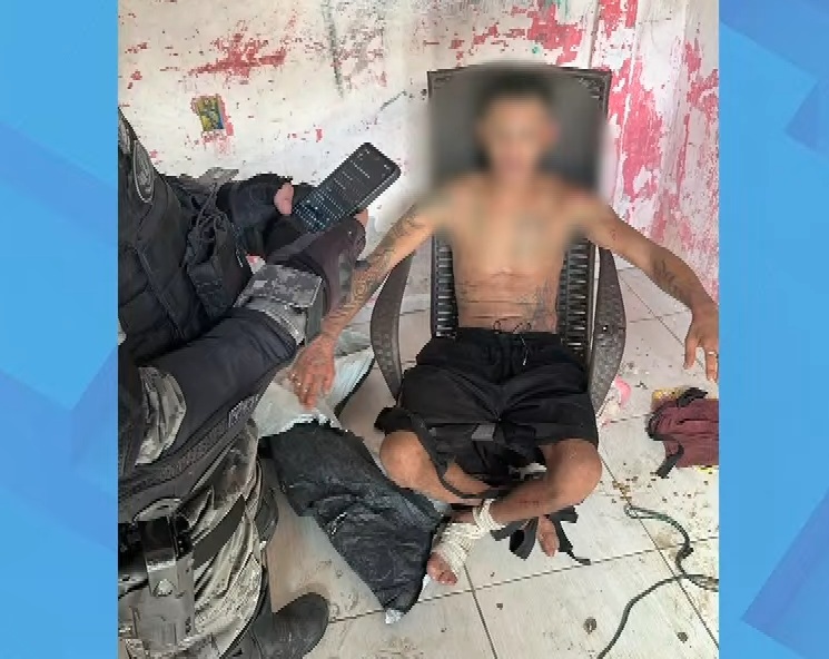 Policiais salvam homem sequestrado e torturado por bandidos, em João Pessoa