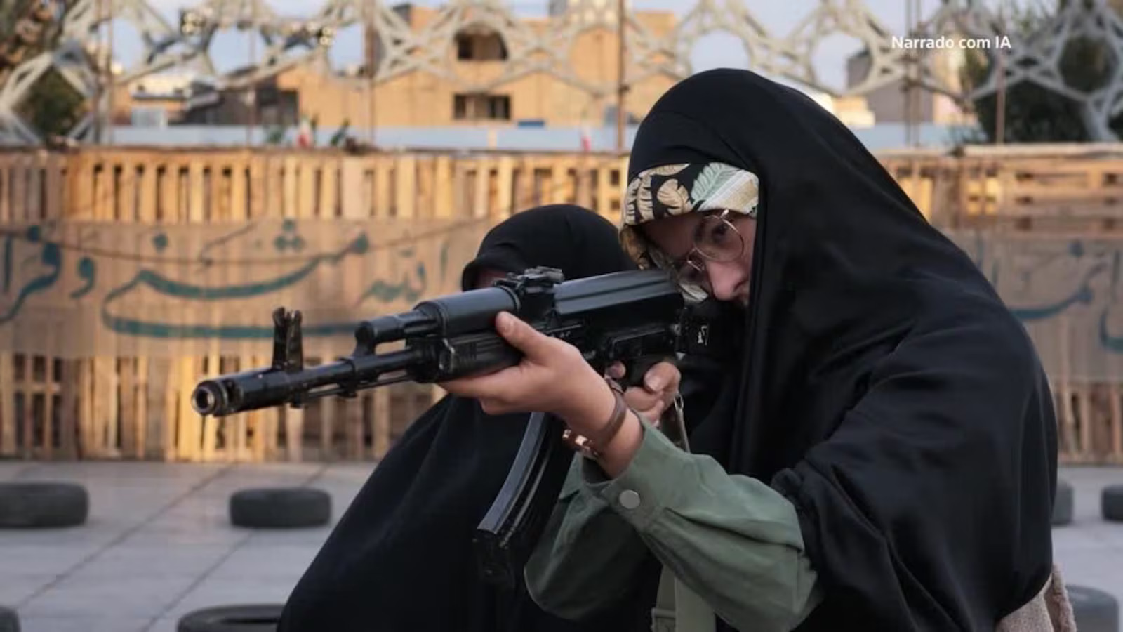 Iranianas fazem treinamento militar em meio a tensões com EUA: ‘Não temos nenhum medo’
