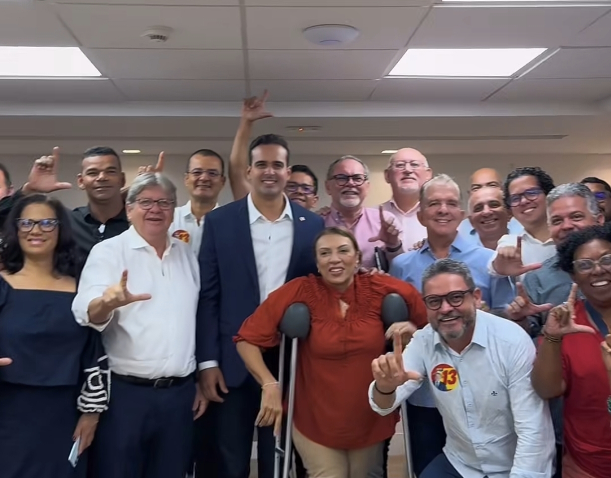 Lucas, João e aliados falam em tempo curto, mas garantem mobilização para Lula na Paraíba