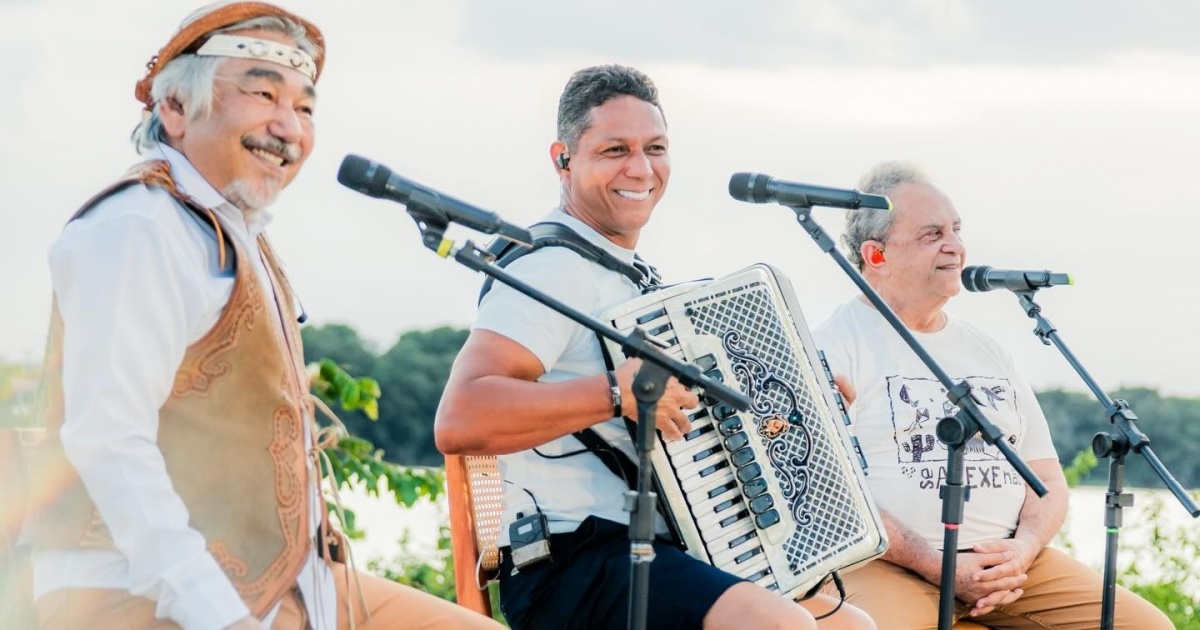 João Pessoa vive noite de clássicos do forró com Flávio José, Santanna e Targino Gondim