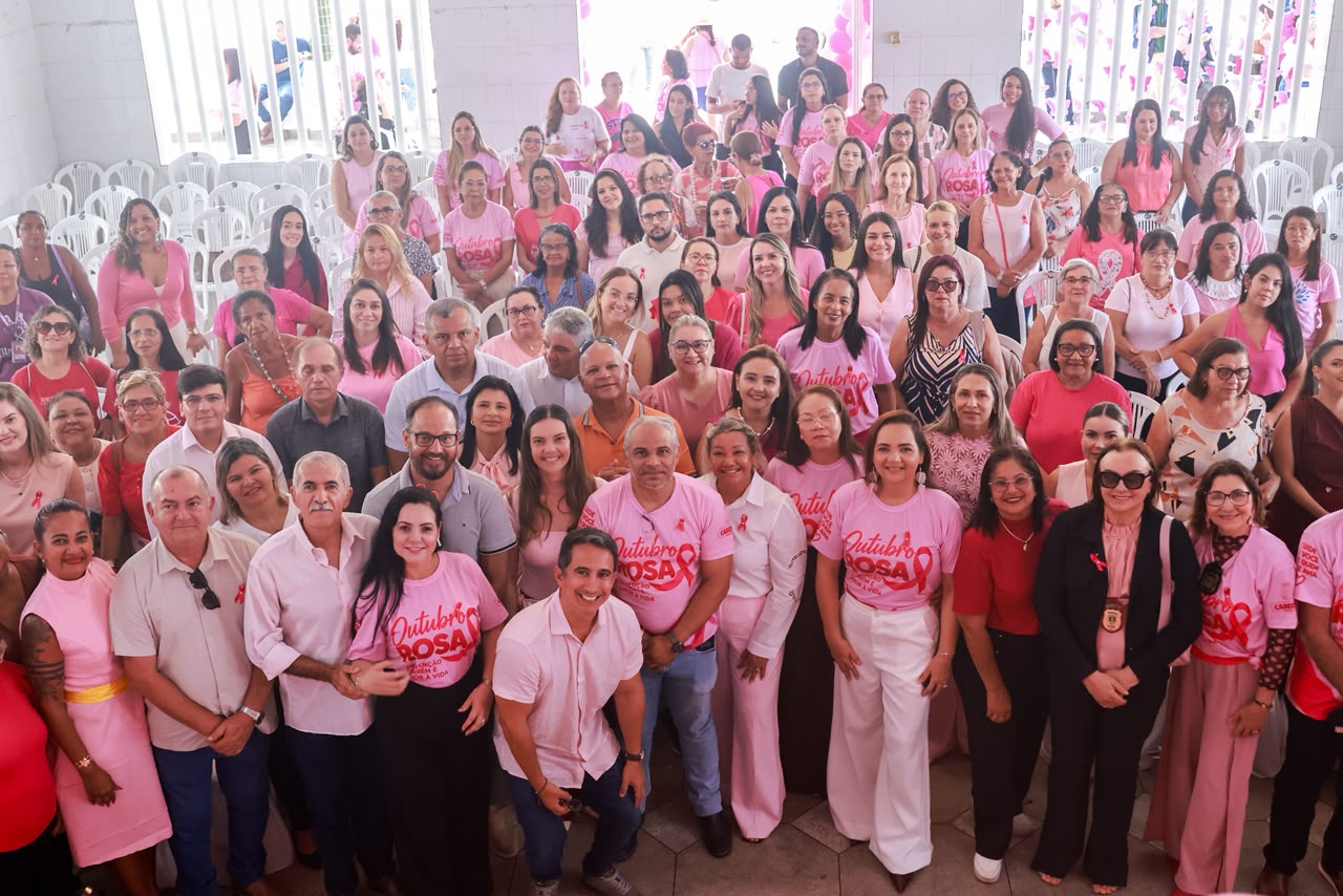 Cabedelo abre programação do Outubro Rosa com ações de saúde e valorização das mulheres