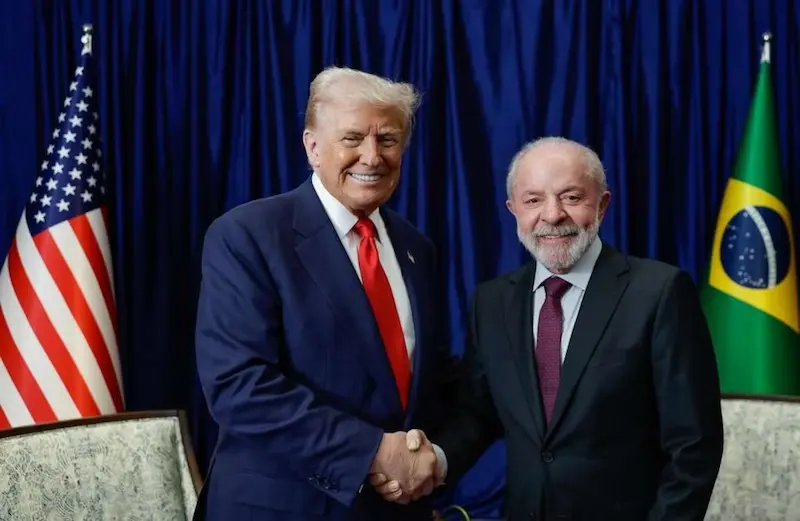 Lula e Donald Trump