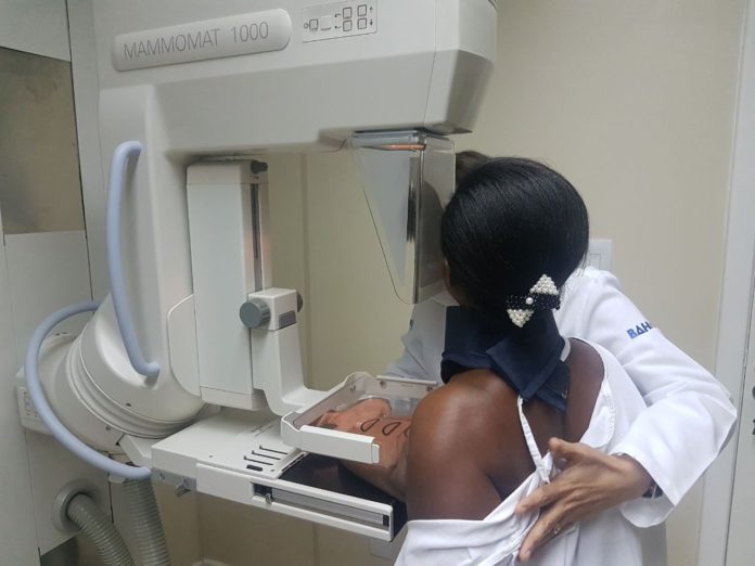 Exame de mamografia 