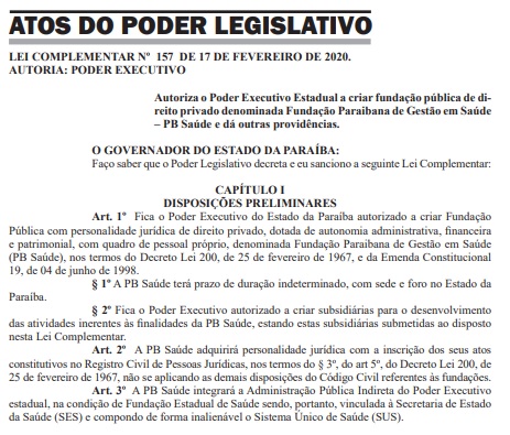 Fundação PB Saúde